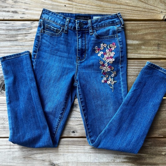 Aeropostale high waisted cropped jegging vintage jeans - women’s size 00 - Picture 3 of 12